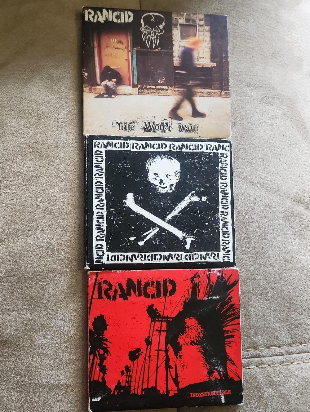 Rancid 3 CD Lot – With Poster